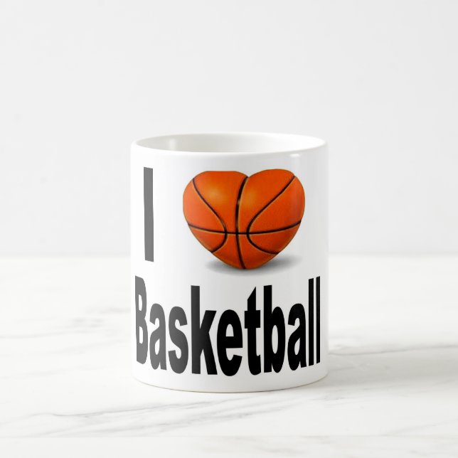 I love basketball mug (Center)