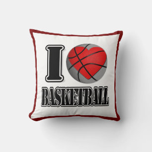 I love Basketball Pillow