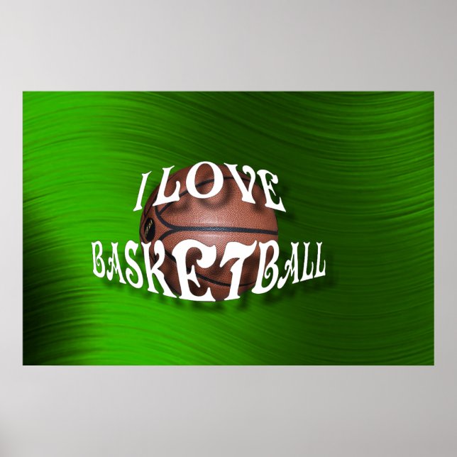 , I LOVE BASKETBALL-POSTER POSTER (Front)