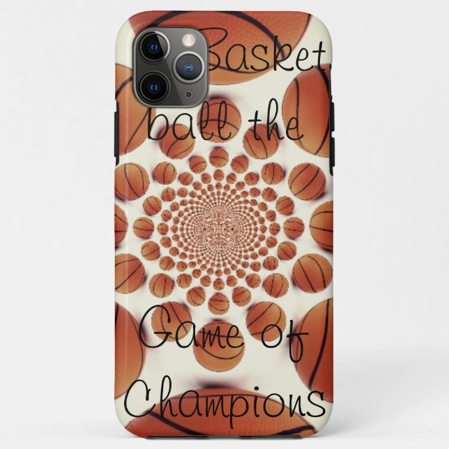 I Love Basketball: The Game of Champions Art Print Case-Mate iPhone Case (Back)