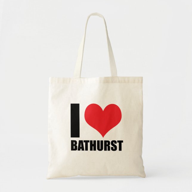 I love Bathurst Tote Bag (Front)