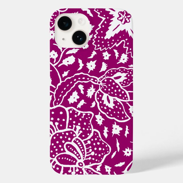 I love Batik iPhone Case (Back)