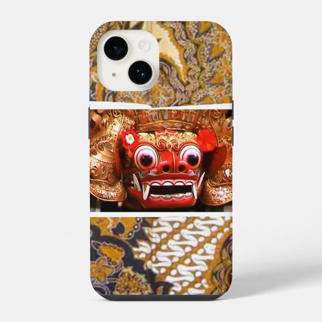 I love Batik iPhone Case (Back)