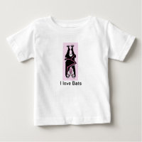 I love Bats- Halloween- Animal graphic-