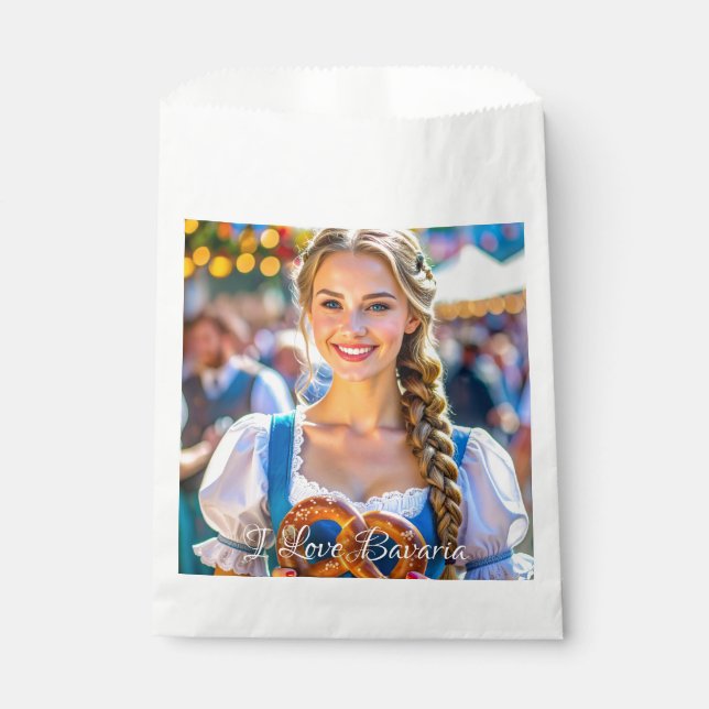 I LOVE BAVARIA FAVOUR BAGS (Front)
