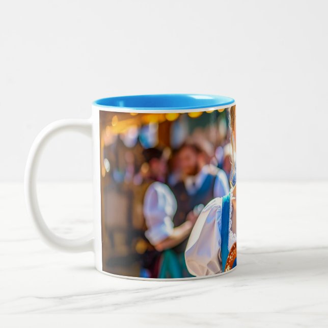 I LOVE BAVARIA Two-Tone COFFEE MUG (Left)