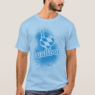 I Love Bavarian Soccer Football T-Shirt