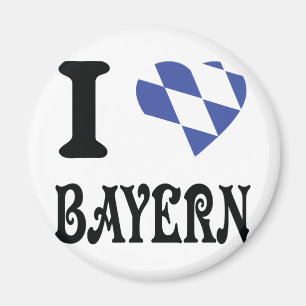 I love bayern magnet
