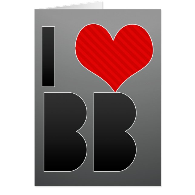 I Love BB (Front)