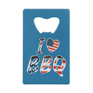 I love bbq, American patriotic