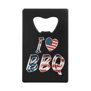 I love bbq, American patriotic