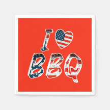 I love bbq, American patriotic