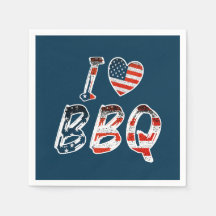 I love bbq, American patriotic