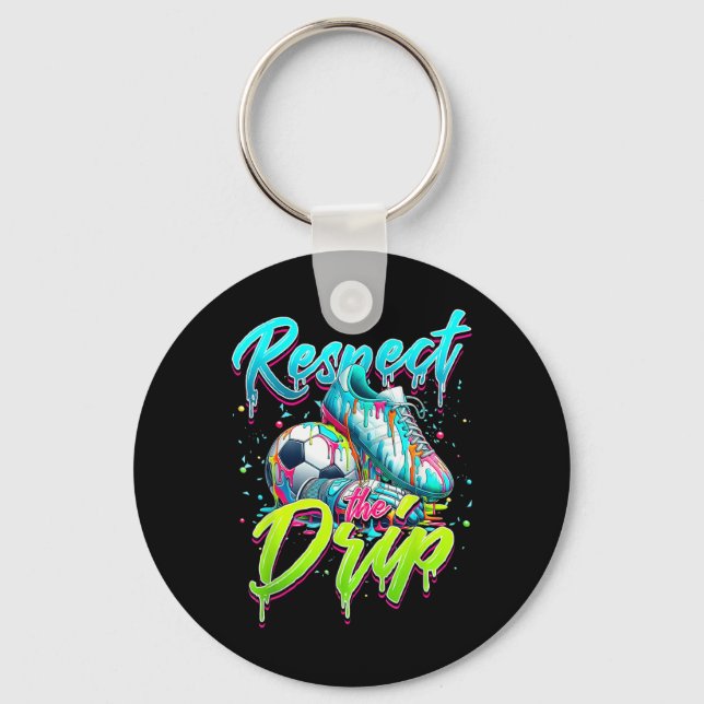 I Love Bbq Sauce  Key Ring (Front)