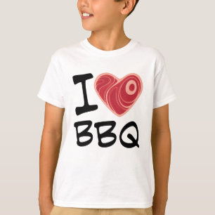 I Love BBQ T-Shirt