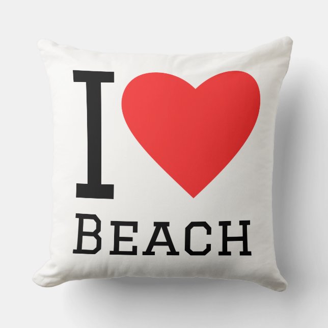 I love beach cushion (Front)