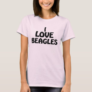 I Love Beagles T-Shirt