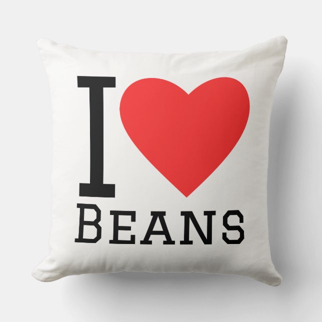I love beans cushion (Front)