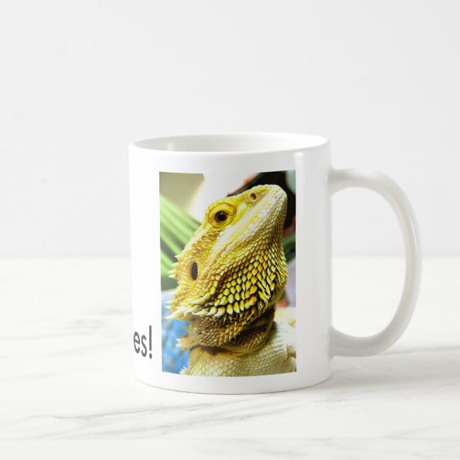I Love Beardies! mug (Right)