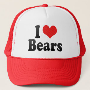I Love Bears Trucker Hat