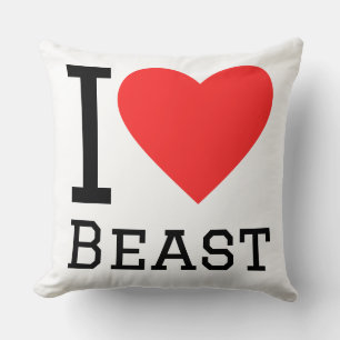 I love beast  cushion