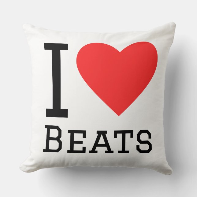 I love beats cushion (Front)