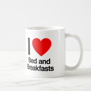 i love bed and breakfasts coffee mug