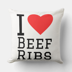 I love beef ribs  cushion