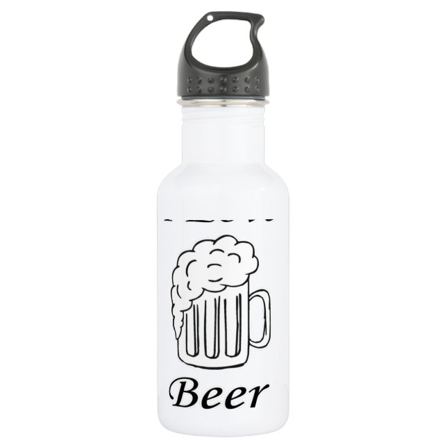I Love Beer 532 Ml Water Bottle (Front)