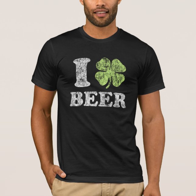 I Love Beer! T-Shirt (Front)