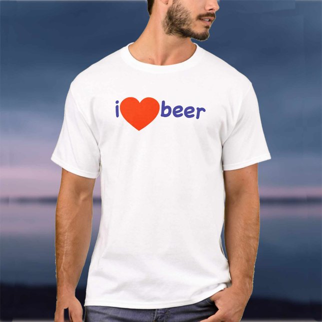 I Love Beer! T-Shirt (Creator Uploaded)