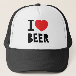 I love beer trucker hat