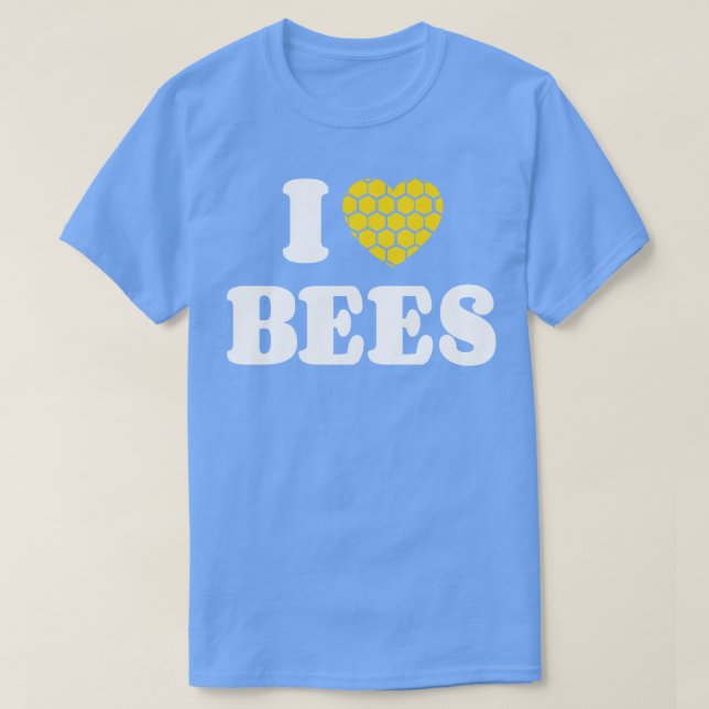I Love Bees T-Shirt (Design Front)