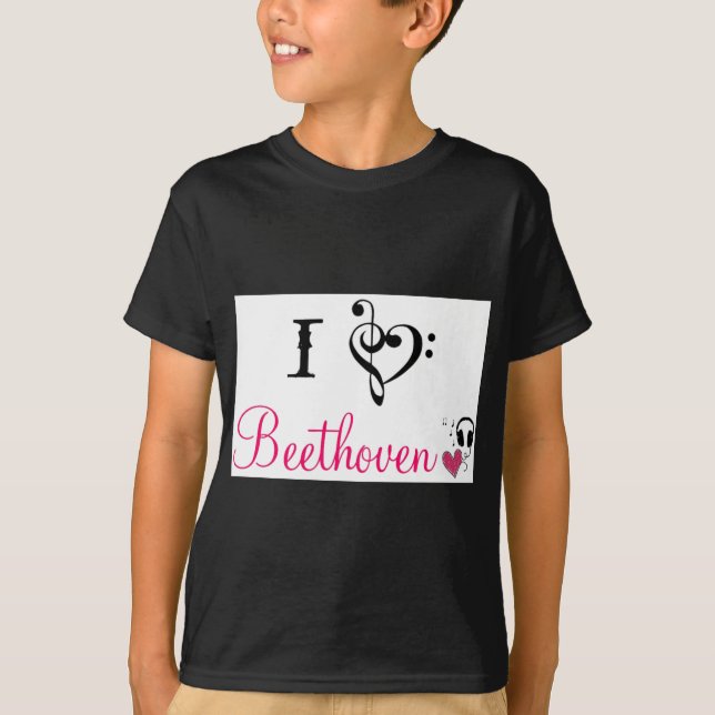 I love Beethoven T-Shirt (Front)