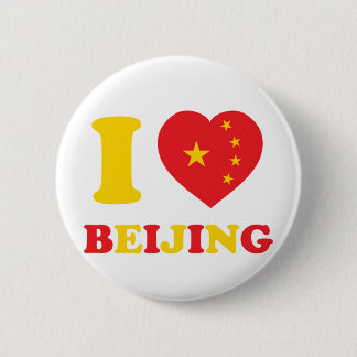 I Love Beijing 6 Cm Round Badge