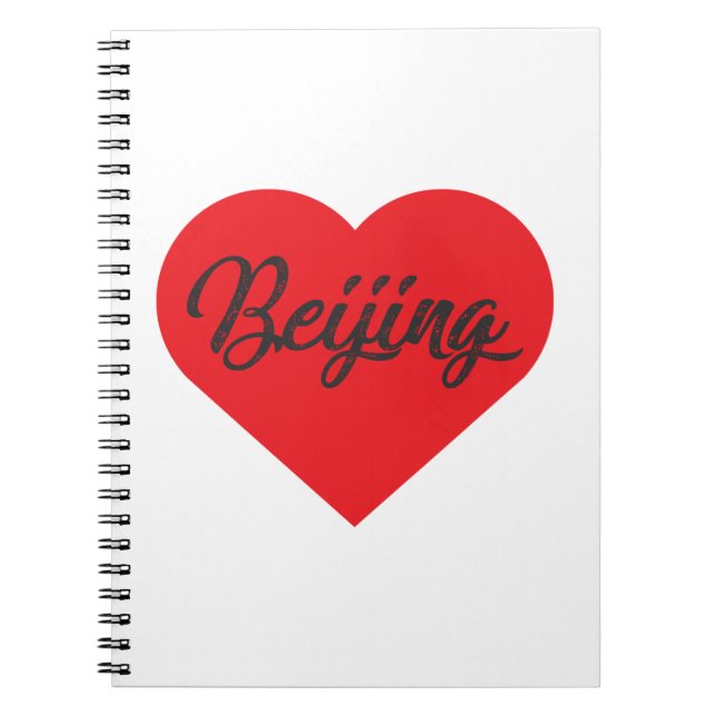 I Love Beijing - China Notebook (Front)