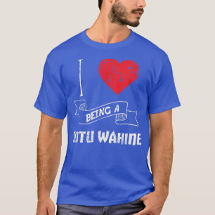 I Love Being A Tutu Wahine Hawaiian Grandma T T-Shirt