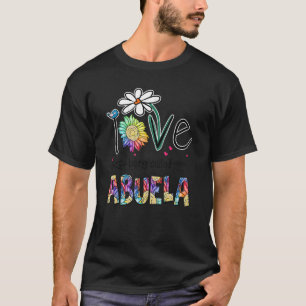 I Love Being Called Abuela Daisy Sunflower Mother' T-Shirt