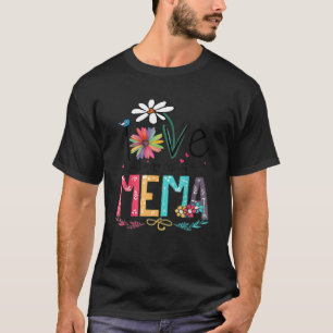 I Love Being Called Mema Sunflower T-Shirt