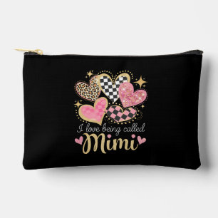 I Love Being Called Mimi Grandma Mum Mother’s Day Accessory Pouch