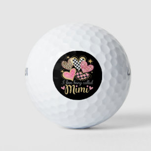 I Love Being Called Mimi Grandma Mum Mother’s Day Golf Balls