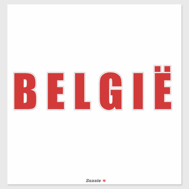 I love Belgium  (Sheet)