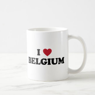 I Love Belgium Coffee Mug