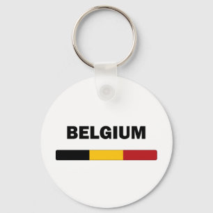 I Love Belgium Key Ring