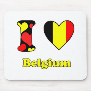 I love Belgium Mouse Pad