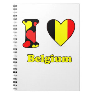 I love Belgium Notebook