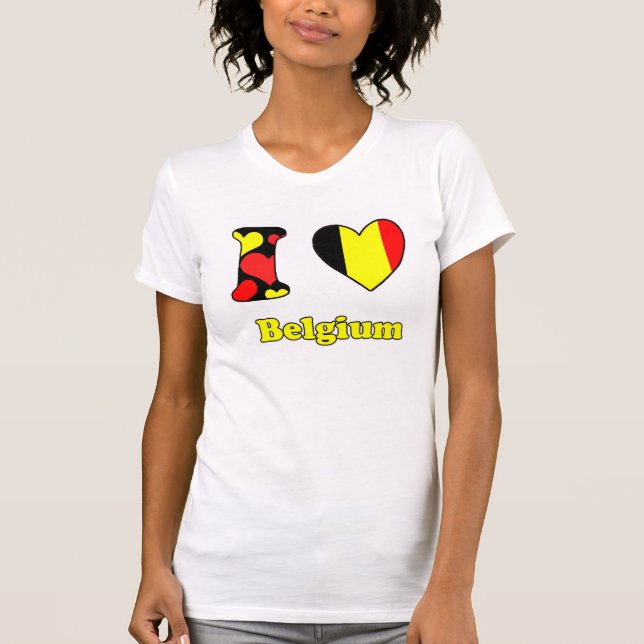 I love Belgium T-Shirt (Front)
