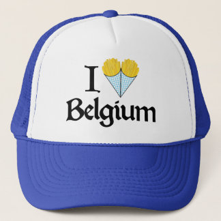 I Love Belgium Trucker Hat