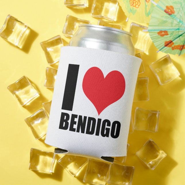 I love Bendigo Can Cooler (In Situ Summer)