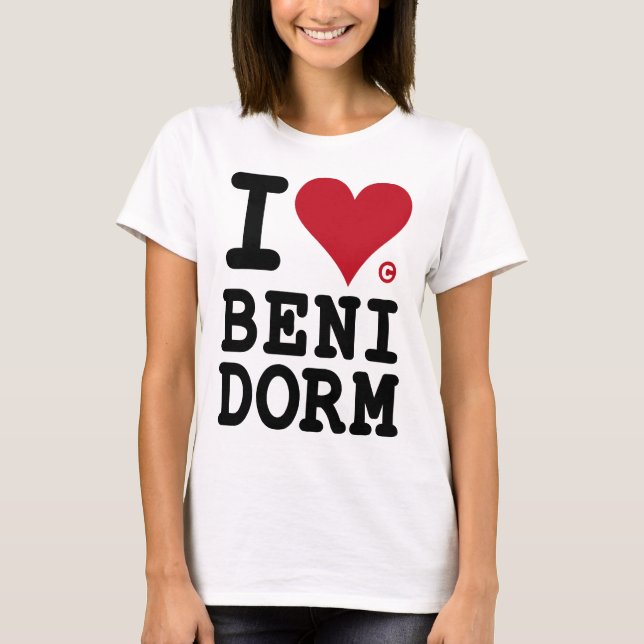 I LOVE BENIDORM T-Shirt (Front)